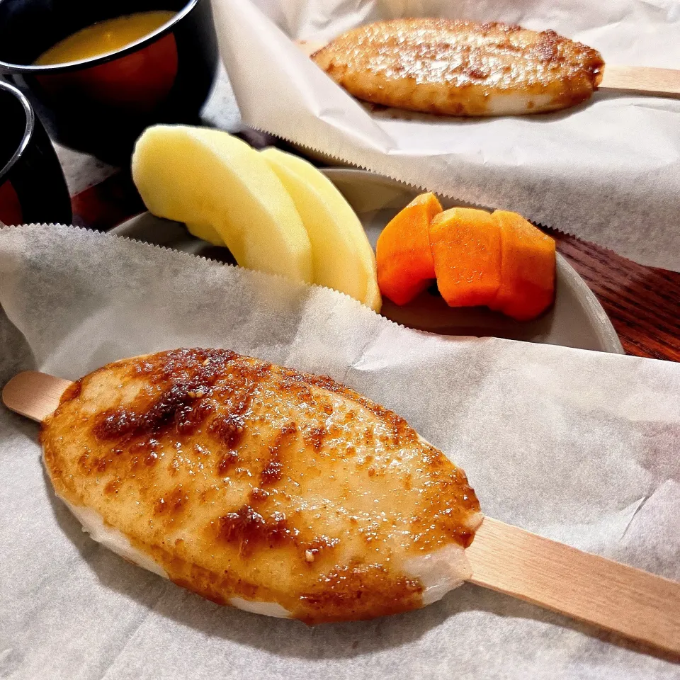 朝食に五平餅|aoiさん