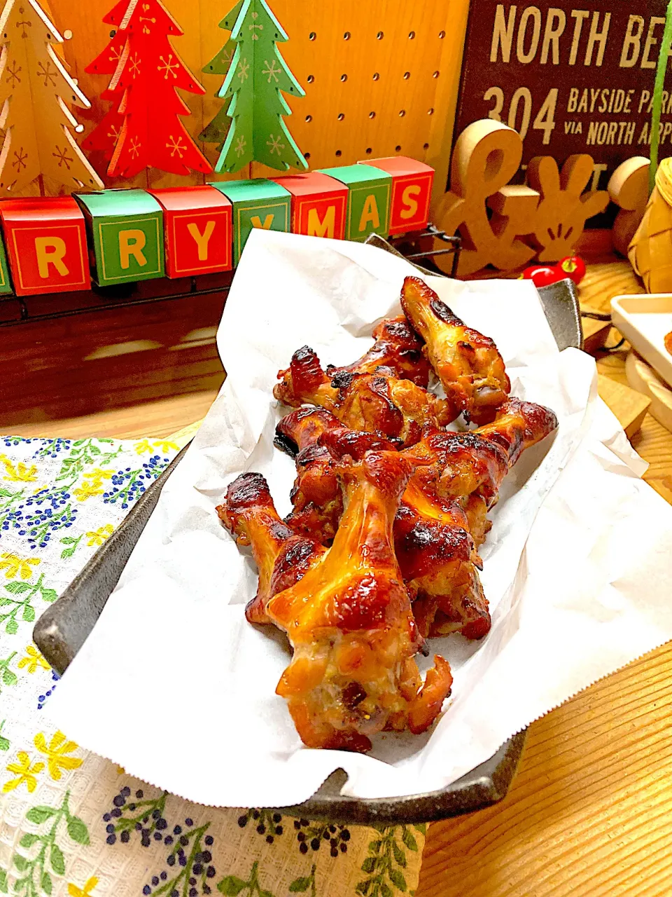 手羽元ローストチキン|真珠きょうだいママさん