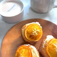 オレンジクリームチーズマフィン|ゆきこさん