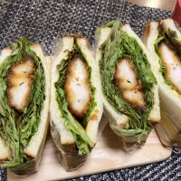 ササミカツサンド| サンドウィッチ伯爵さん