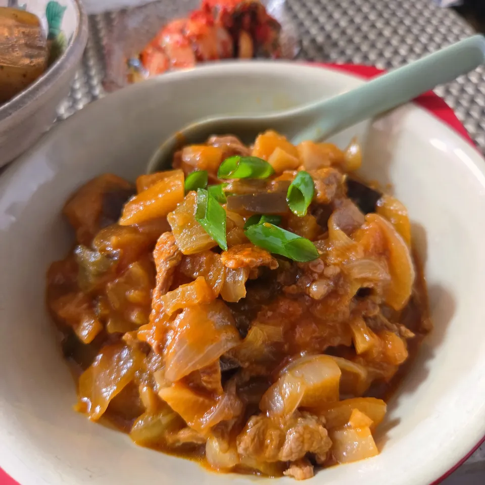 ラムの薄切り肉のトマト煮込|aoiさん