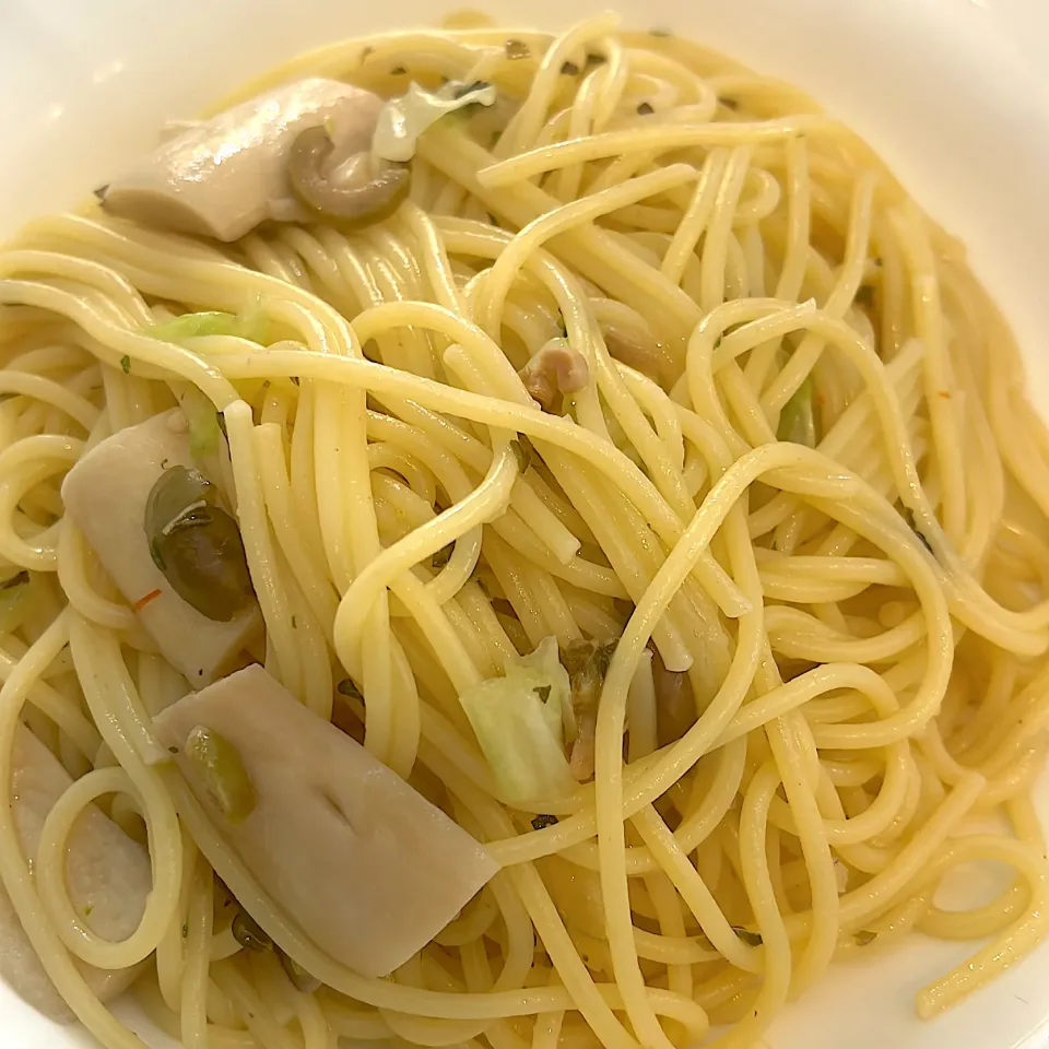 ボンゴレ　残ったアヒージョソース|pranzoさん