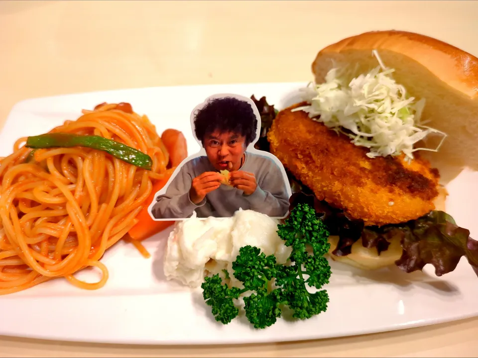 普通でええねんコロッケサンド|やみさん