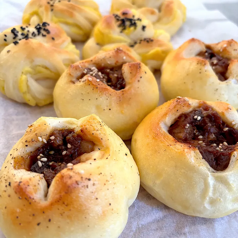 ＊角煮パン
＊さつまいもロール|さっちんさん