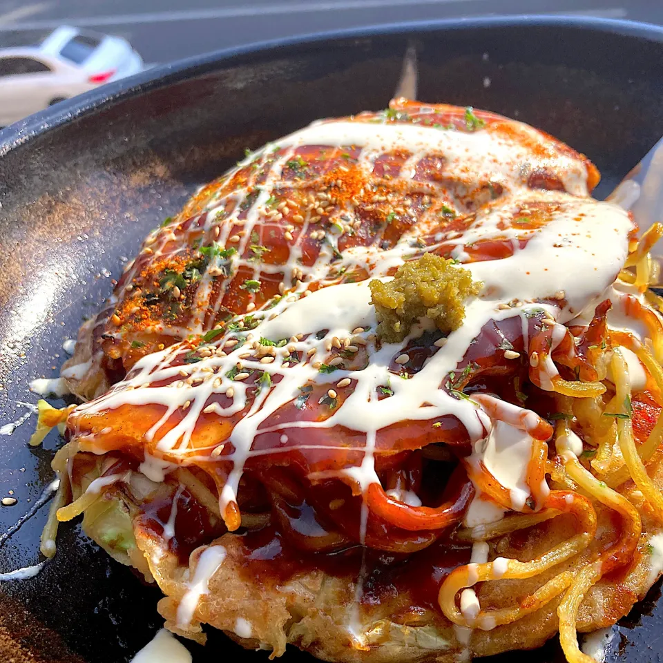 久しぶりのお好み焼き|Kさん