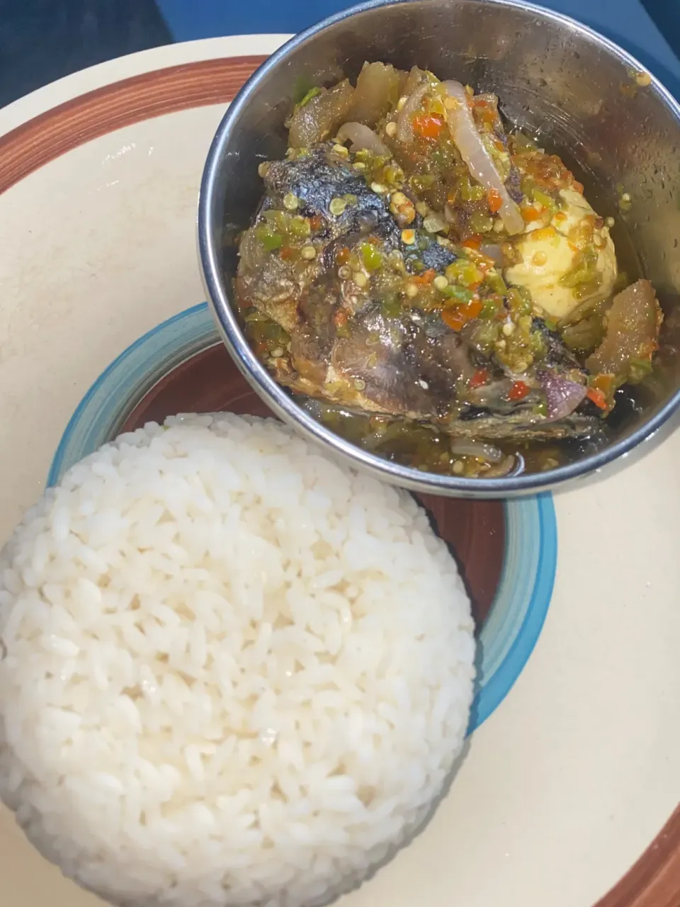 Ayamase sauce and rice😌|Ayo_Hubさん