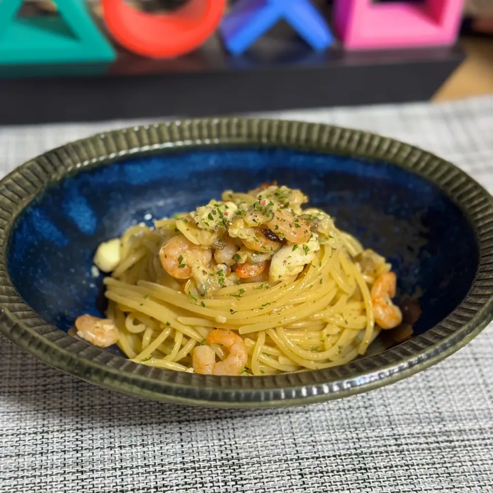 魚介のペペロンチーノ|OLの気ままご飯🍽さん