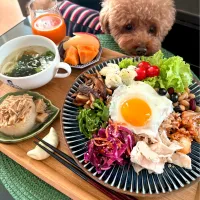 ゆかりさんの料理 ビビンバ風プレート😋|ゆかりさん