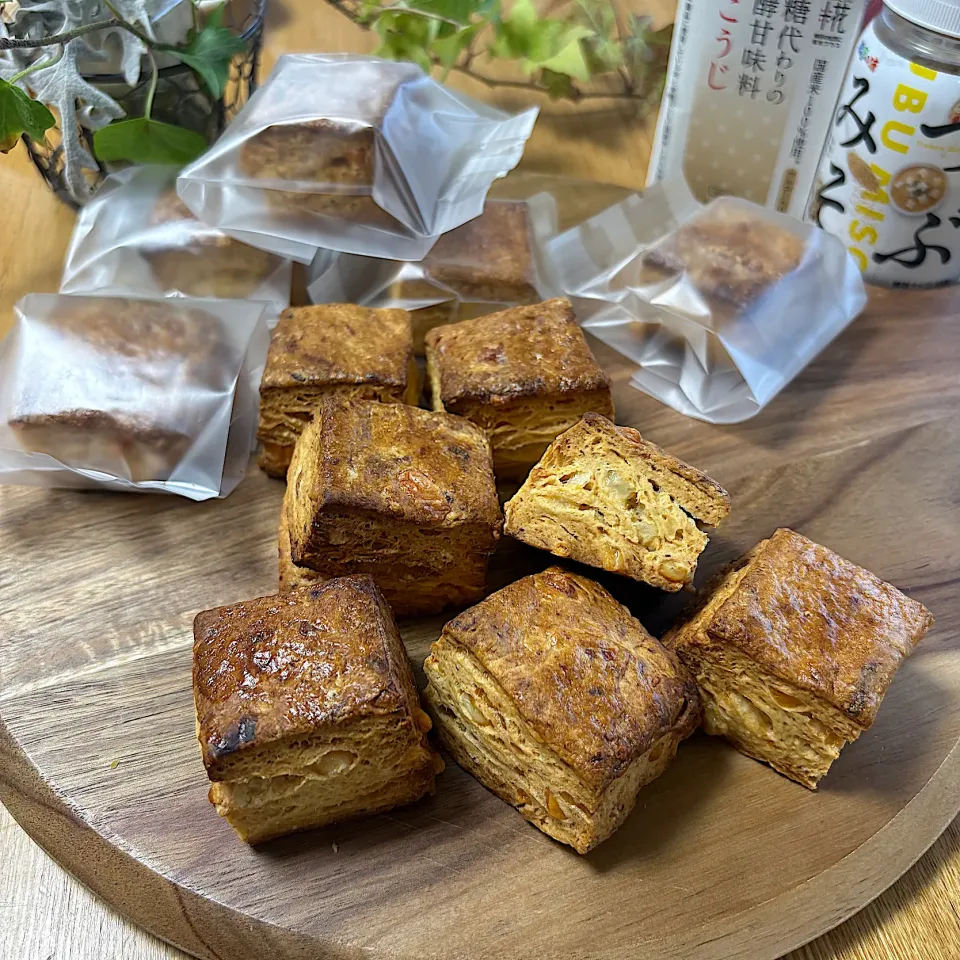 つぶみそ酒粕スコーン（チェダーチーズ入り）|sakurakoさん