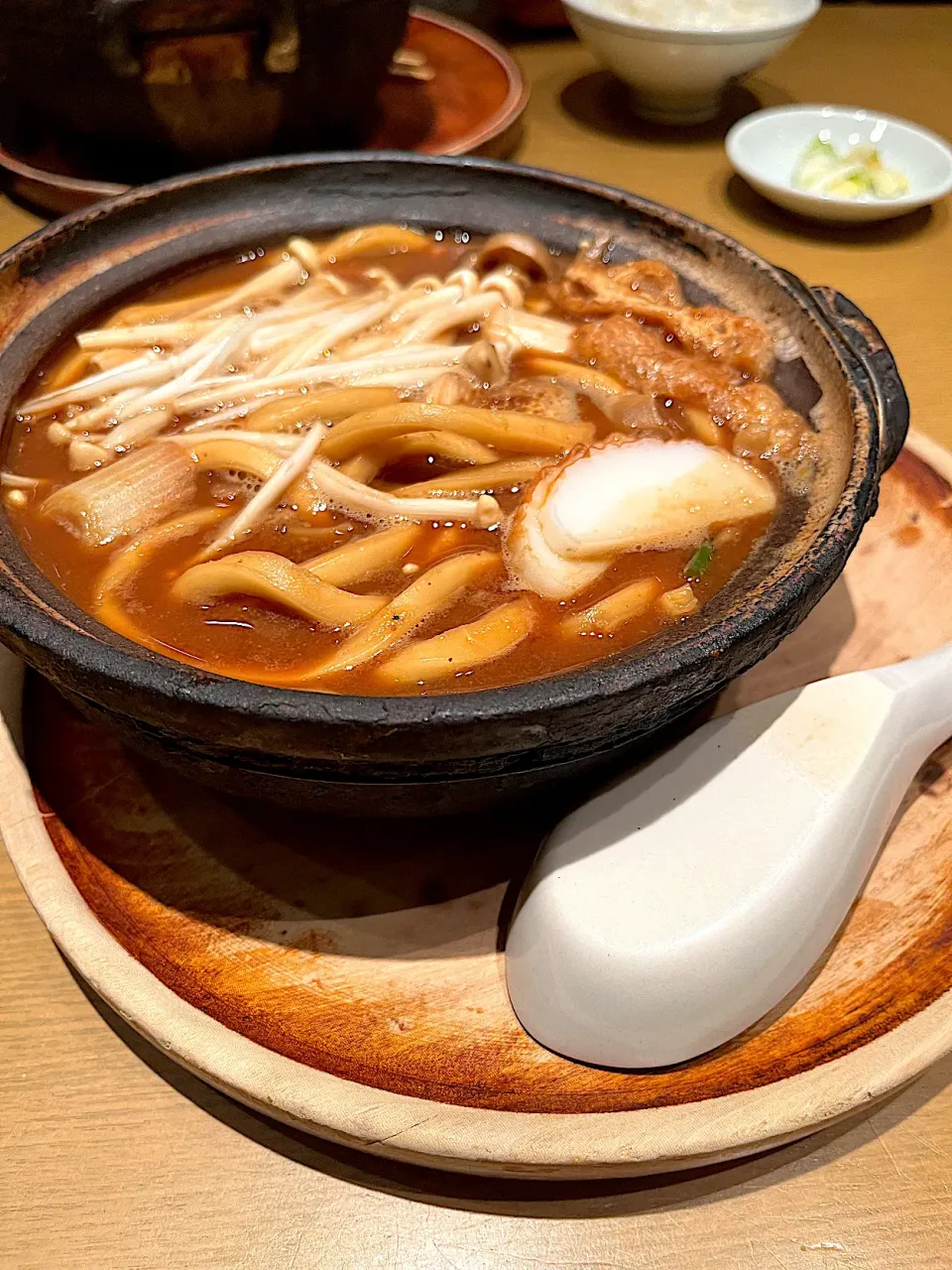 きのこ入り味噌煮込みうどん|Sakikoさん