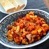 ぶりのトマトソースパスタ☀️|みーぬ | 楽しいお母さんの日々さん