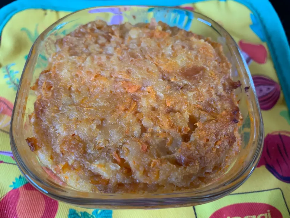 パンの耳でキャロットケーキ|そらまめさん