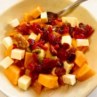 柿とハニーナッツ＆フルーツとチーズ|Yasuo  Watanabeさん