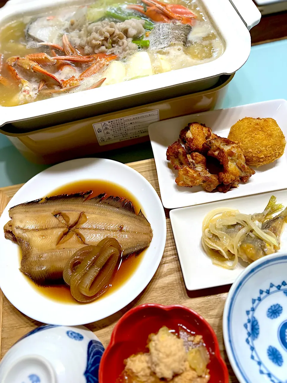 鍋と魚料理|あささん