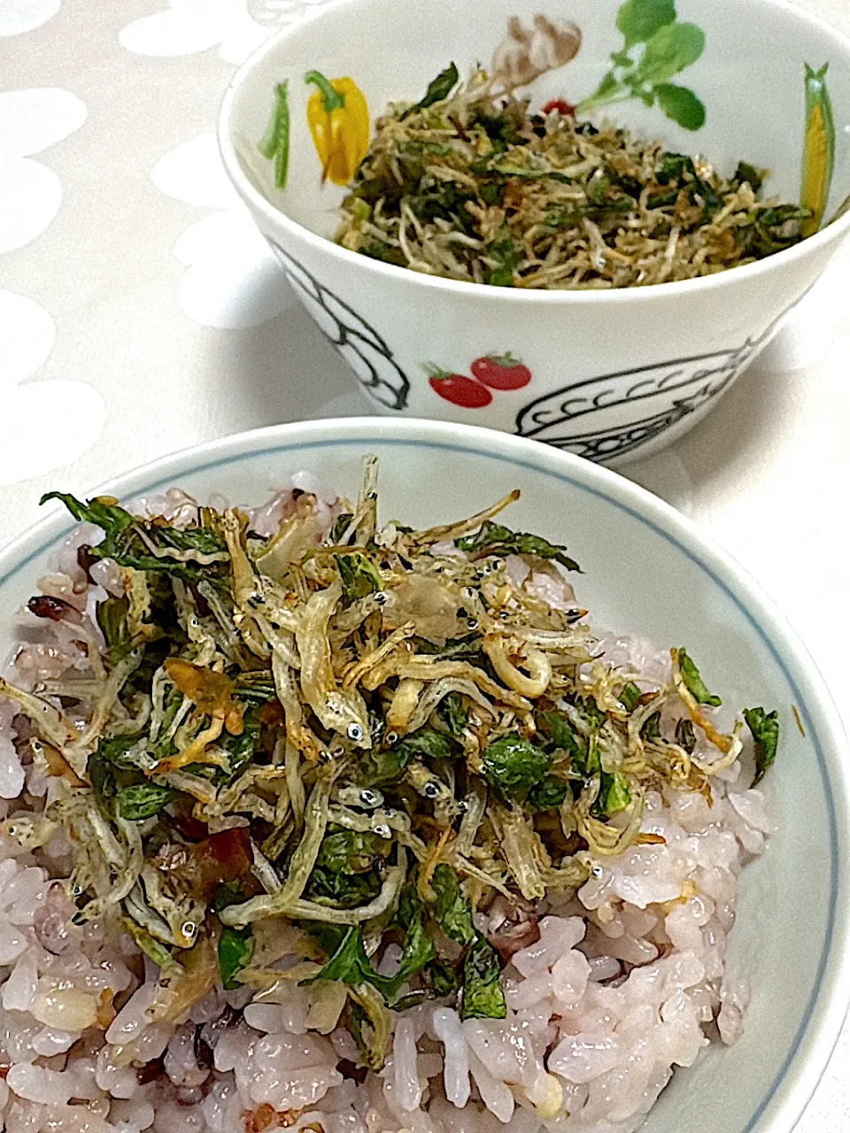 ⭐︎今日の晩ご飯⭐︎  じゃことセロリふりかけ|hamamaさん