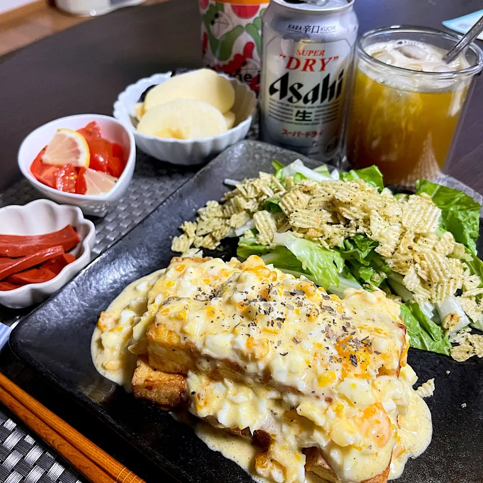 11/24晩酌：厚揚げ南蛮|ななみんさん