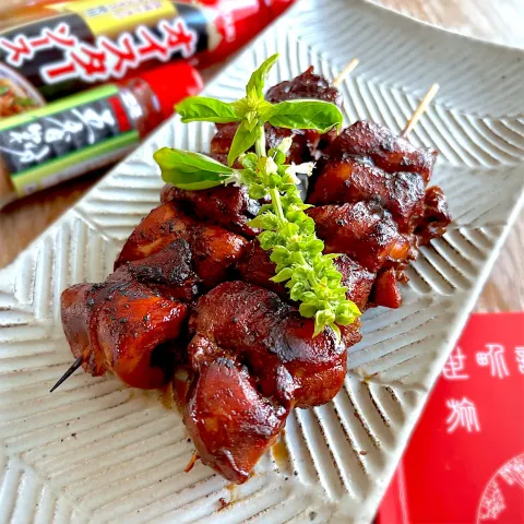 「五香粉」を使ってみたSnapdishの料理・レシピ写真:台湾風やきとり