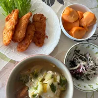 晩ごはん|太陽に向かってさん