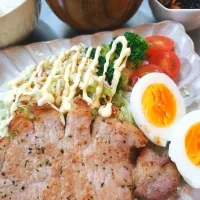 今夜は豚ロースのバジルソテー|hidetoさん