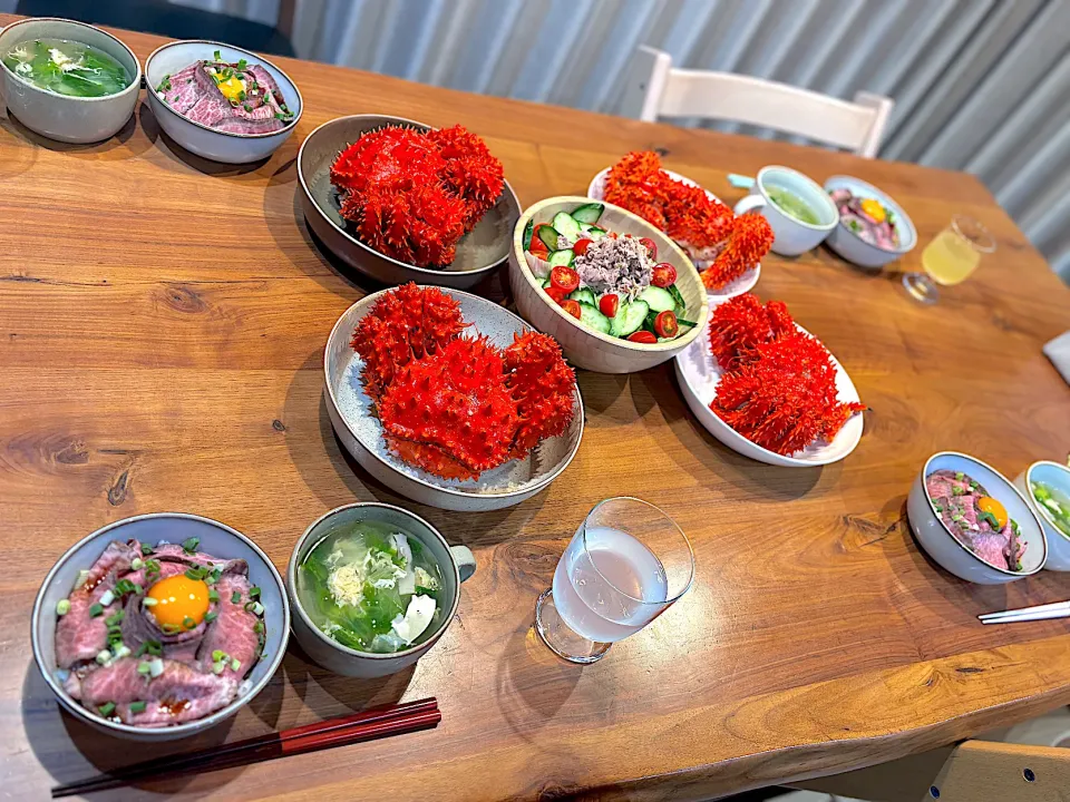 旦那のバースディパーティー🦀|cocomikaさん