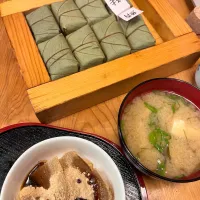 柿の葉寿司、わらび餅|うさママさん