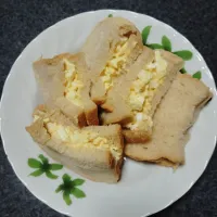 きな粉入りパンの卵サンド|由紀子さん