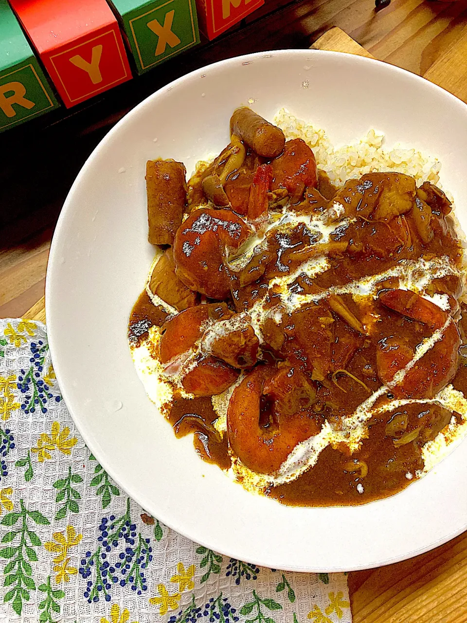 エビカレー|真珠きょうだいママさん