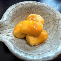 里芋の柚子味噌和え|ぴーまんさん