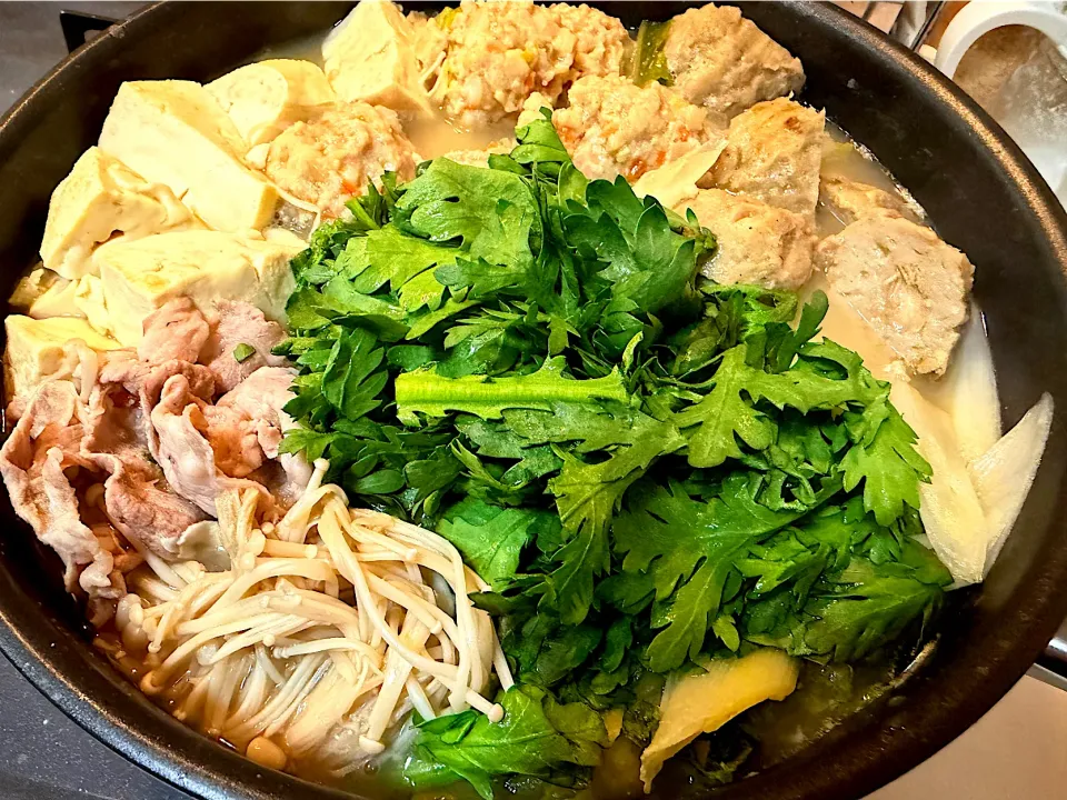 塩ちゃんこ鍋|ぴーまんさん