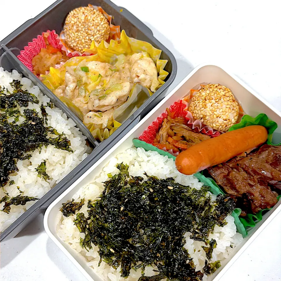 娘と息子のお弁当🍱|megさん