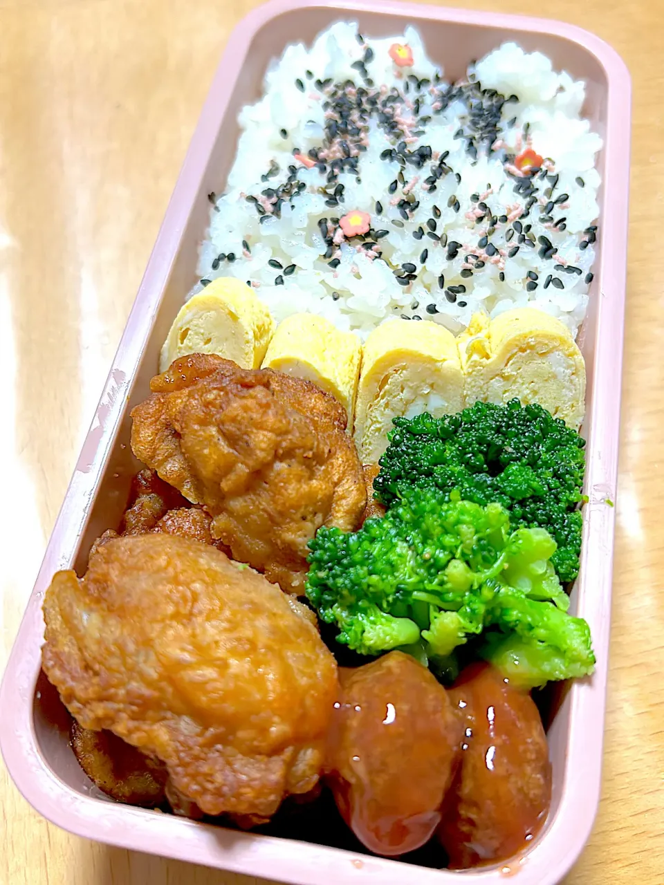 ムスメ　唐揚げべんとー|まつさん