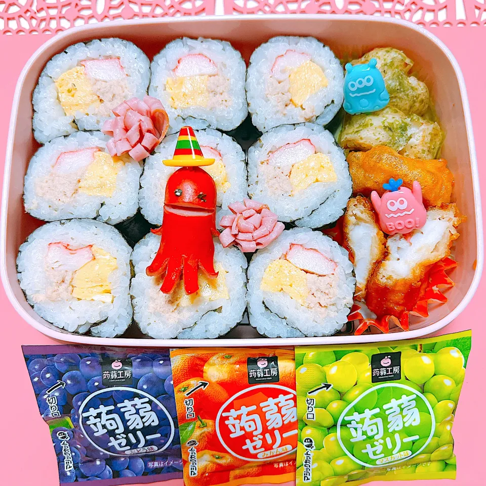 海苔巻きお弁当🍱|miyurumoさん