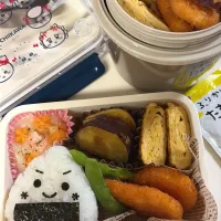 中1女子弁当No.115|はなふゆさん