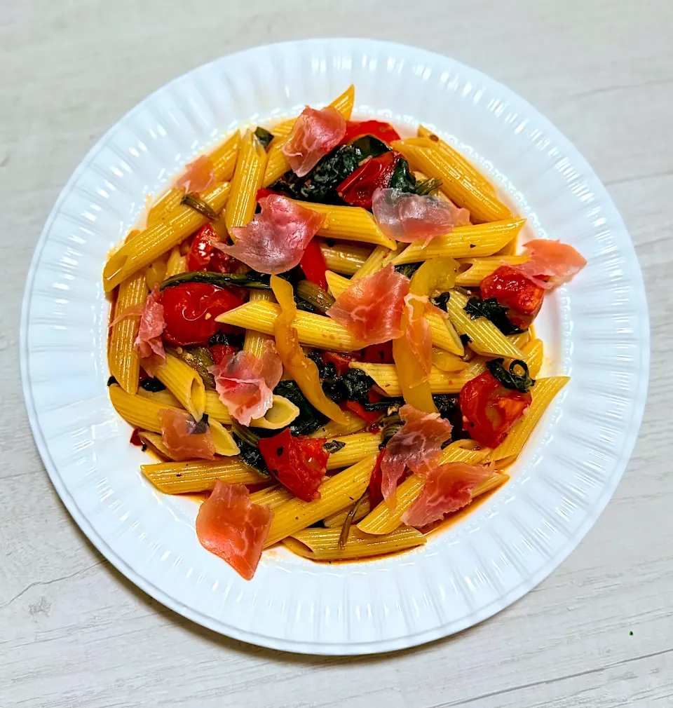 生ハムパスタ|tap.rinさん