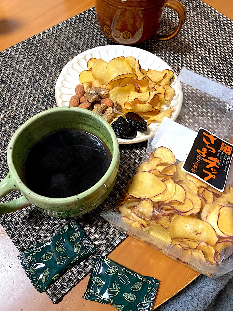 おやつ💚朔ちゃん鹿児島土産のさつまチップス|さくたえさん