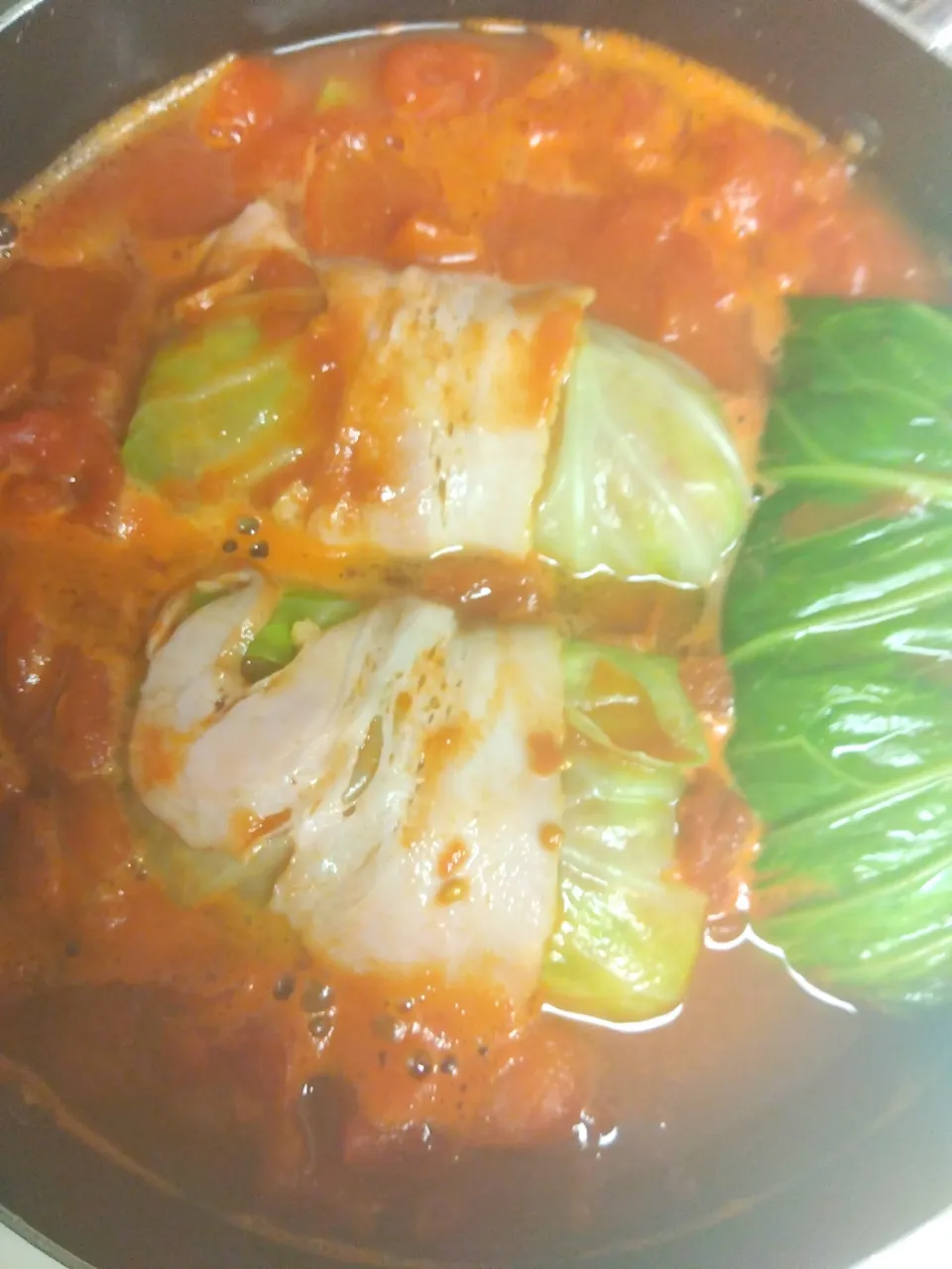 何年か振りに作ったロールキャベツのトマト煮|mamedaifukuさん