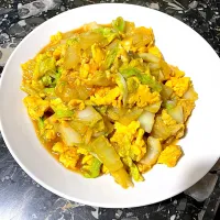 白菜の卵炒め|団長さん