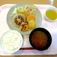 ホタテと野菜のミックスフライ、スパゲティソテー、大根と玉ねぎの味噌汁|syasyo9_biyoriさん