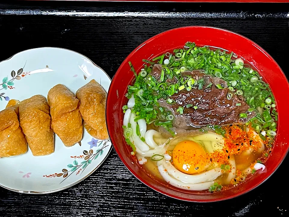 故郷宮崎の味　肉うどん|銀蔵じいちゃんさん