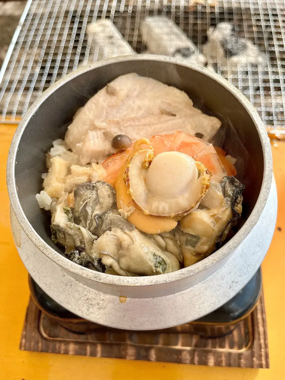 海鮮釜飯|ハマーさん