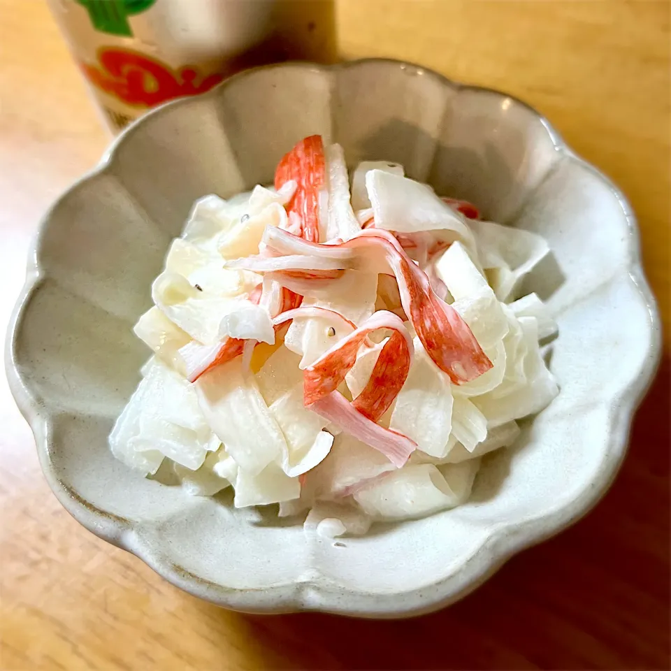 カニカマ大根サラダ|deekay71さん
