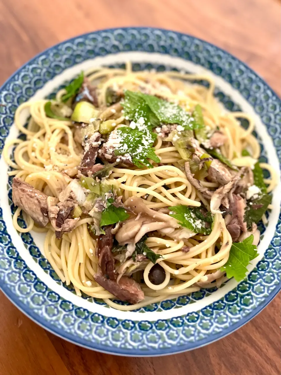 スタミナ満点！ 鯖と大葉のヘルシー和風パスタ🐟|アッコ✨さん