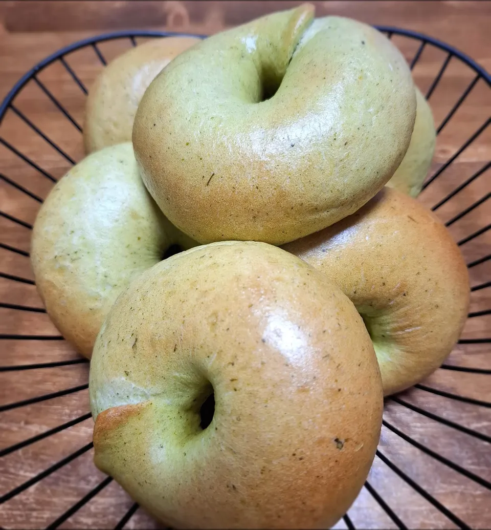 🍵お煎茶ベーグル🍵|ゆきさんさん