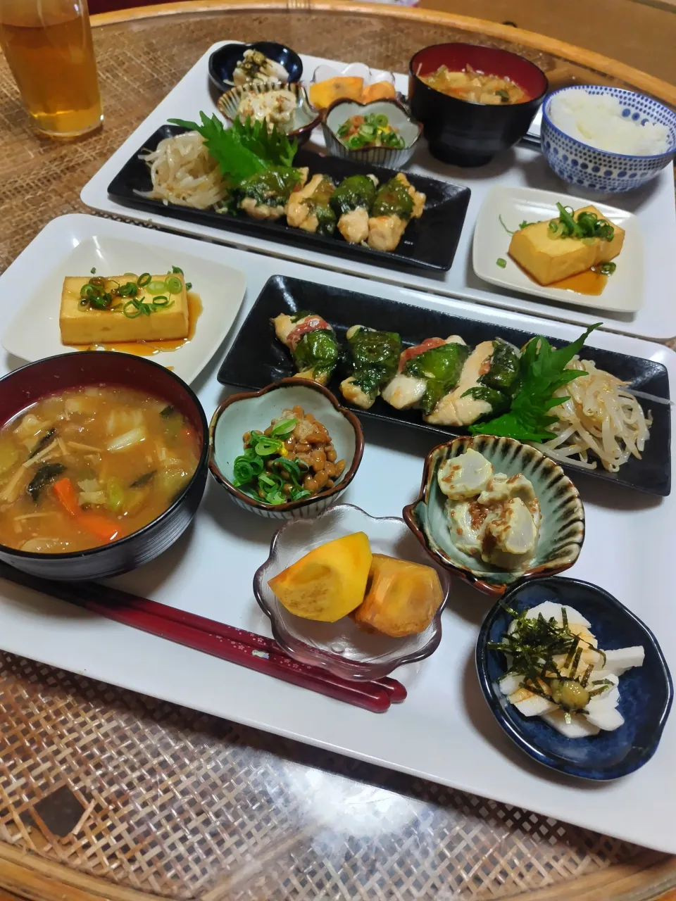 ささみの梅紫蘇チーズ焼定食です✨|rikako♪。.:＊さん