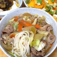残り肉野菜炒めDEうどん| Makokoさん