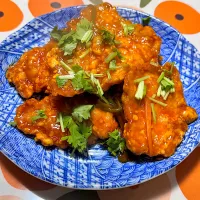 豚肉の甘酢あんかけパクチー添え|リキュール ポアロさん