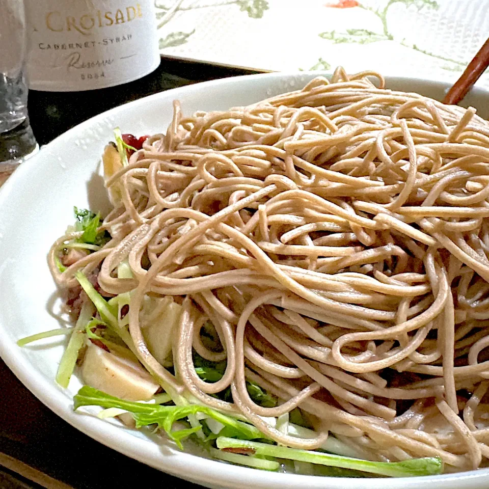 サラダ蕎麦|くまちゃんさん