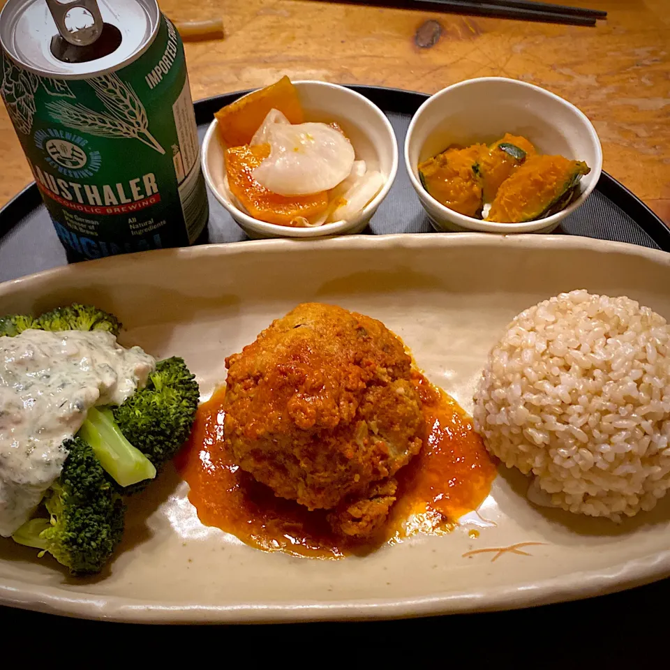 トマト煮込みハンバーグ|bbaさん