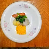 朝食セット(ウインナ　たまごカナッペ|みやちゃんさん