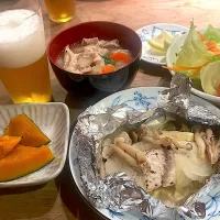 サワラのホイル焼き|くり子さん